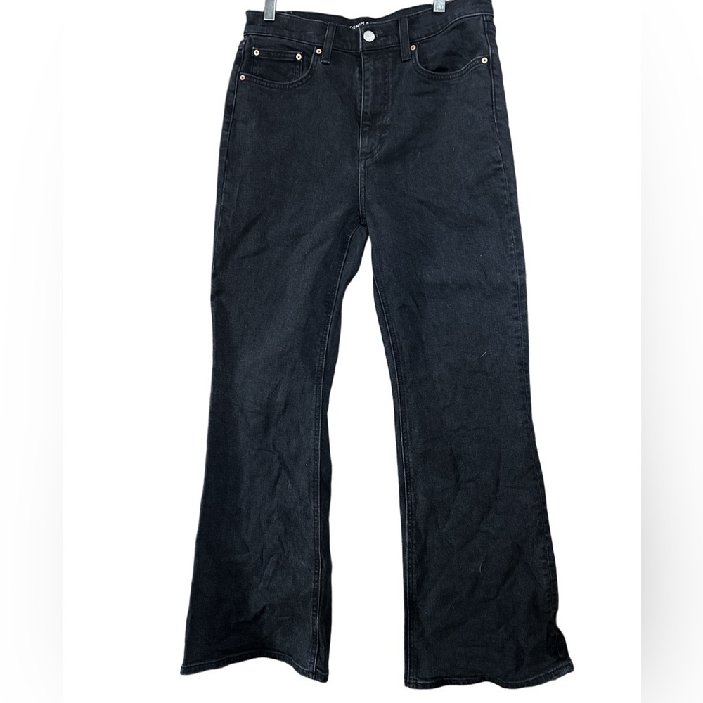 Denim Forum The Twiggy high rise flare Jeans size 28